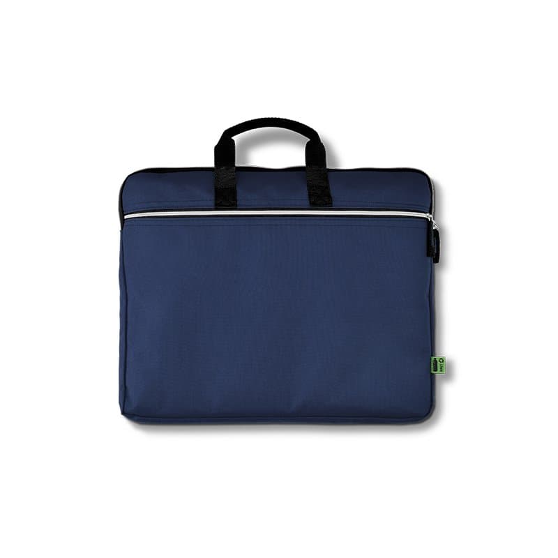 Sacoche porte-documents et PC 15 pouces personnalisée : Bleu