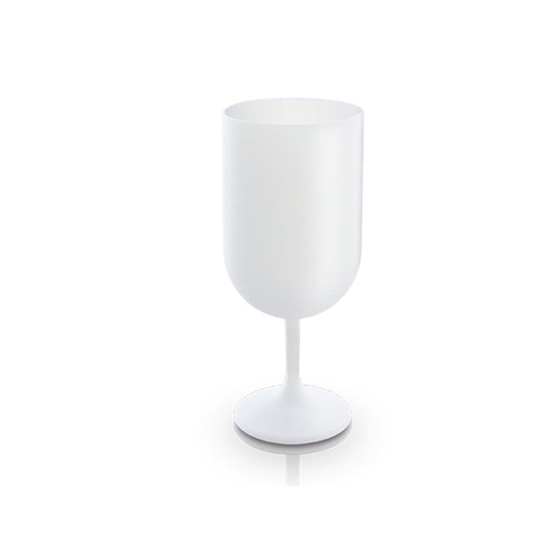 Verre à pied 18 cl personnalisé : Blanc opaque